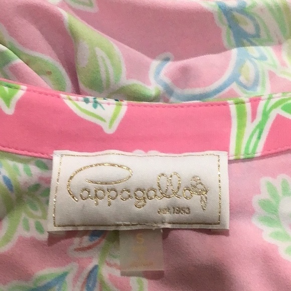 Pappagallo Summer dress size small midi bell sleeves comfort laganlook - Picture 4 of 4